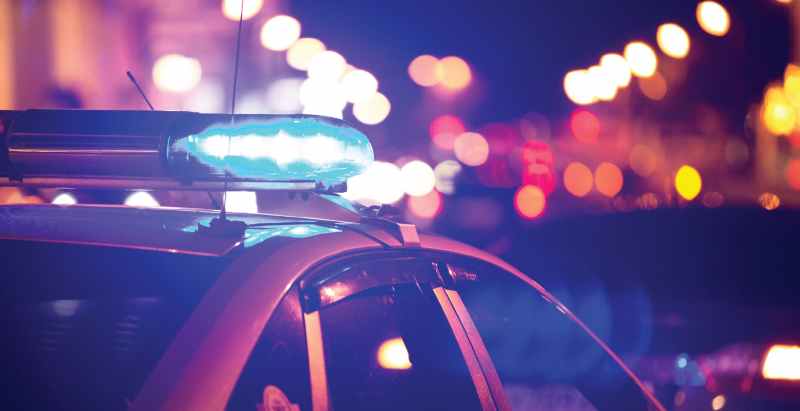 Police Car Night Lights