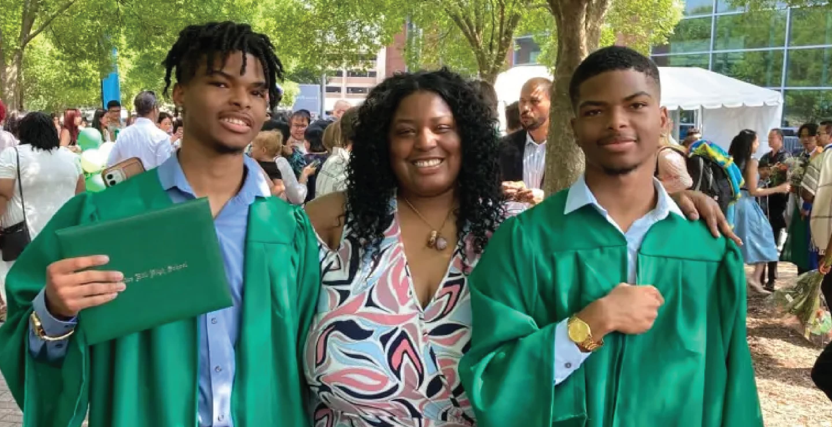 Qaadir Malik Lewis and Naazir Rahim Lewis and Yasmine Brawner