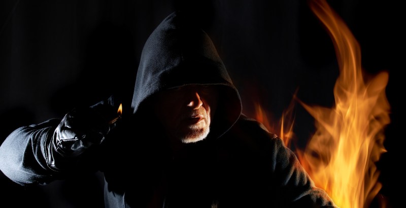 Arsonist Sets Himself On Fire During Restaurant Attack