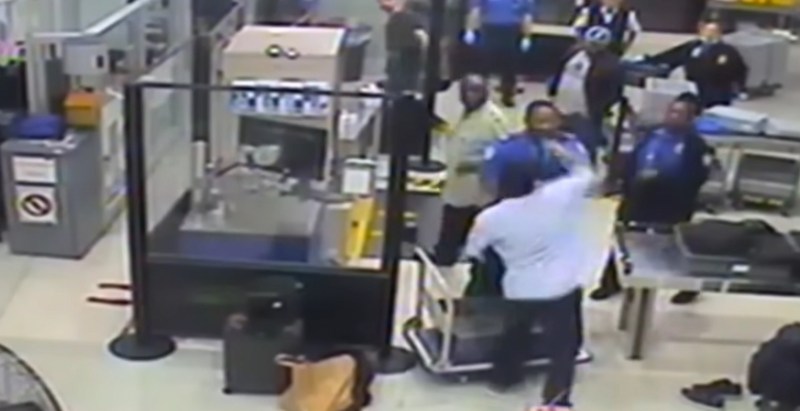 Canadian Traveler Springs Unprovoked Attack On Miami Airport Security, Video Newly Released