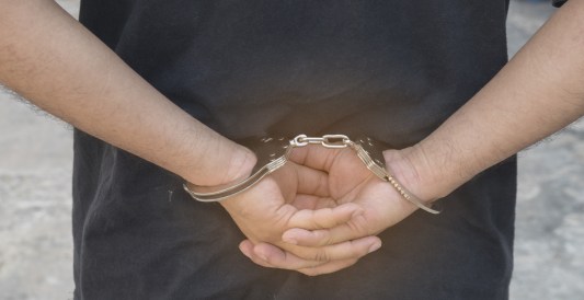 Scary Moment News Crew Encounters Man With Arsenal Of Guns On Sidewalk