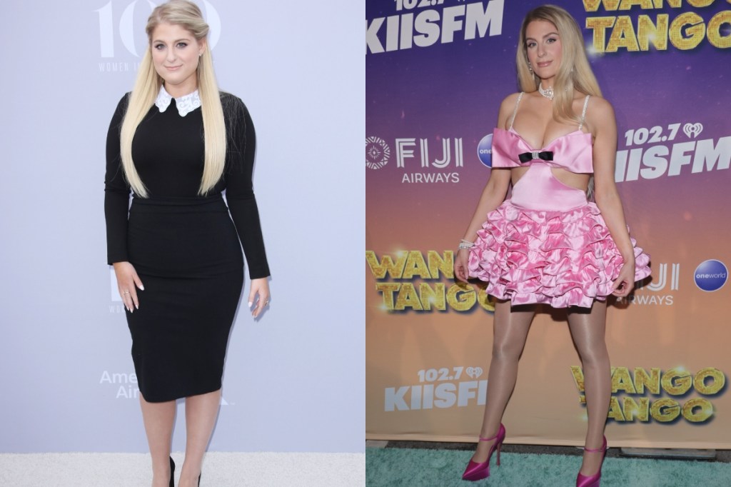 Meghan trainor changes lyrics to all about that bass following weight