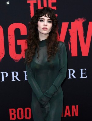 Sophie Thatcher's Stunning Sheer Dress for 'Boogeyman' Premiere