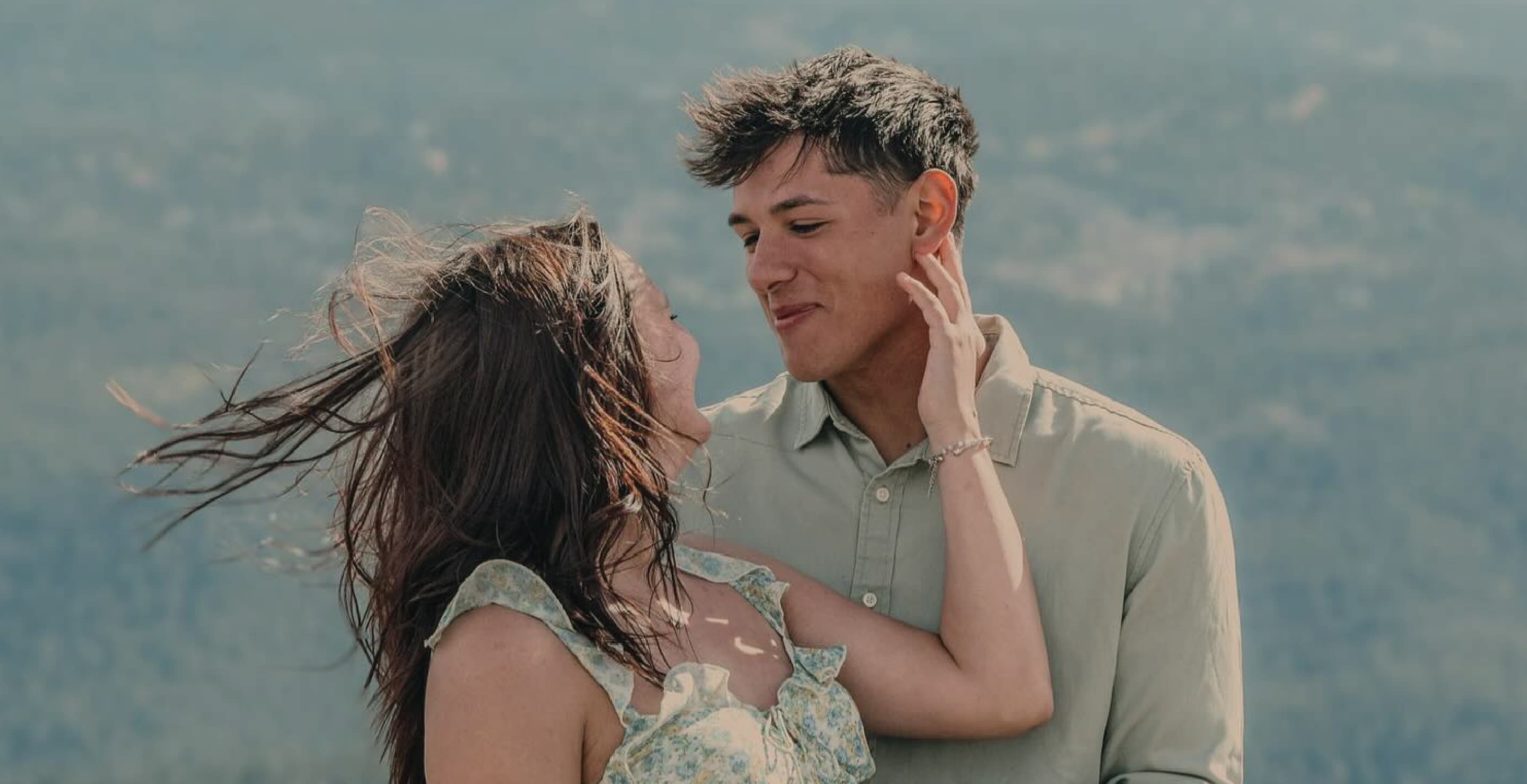 Aiden Hernandez and Michaela Boring