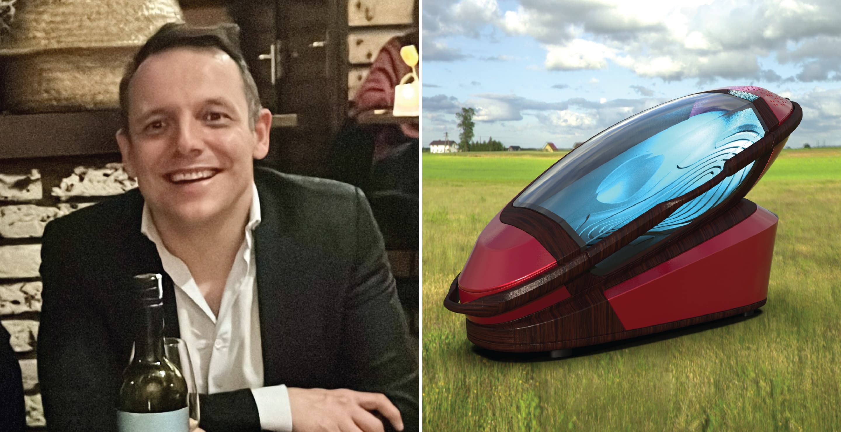 Florian Willet and Sarco Pod