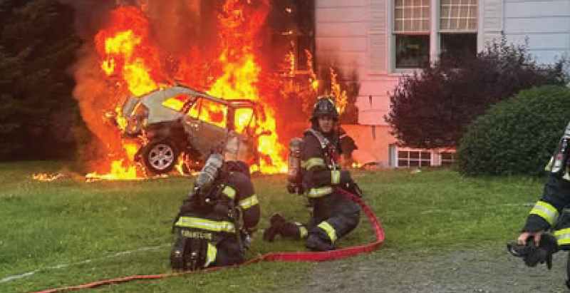 Quaker Meeting House Fire