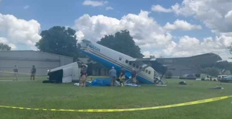 Skydiving Plane Crash