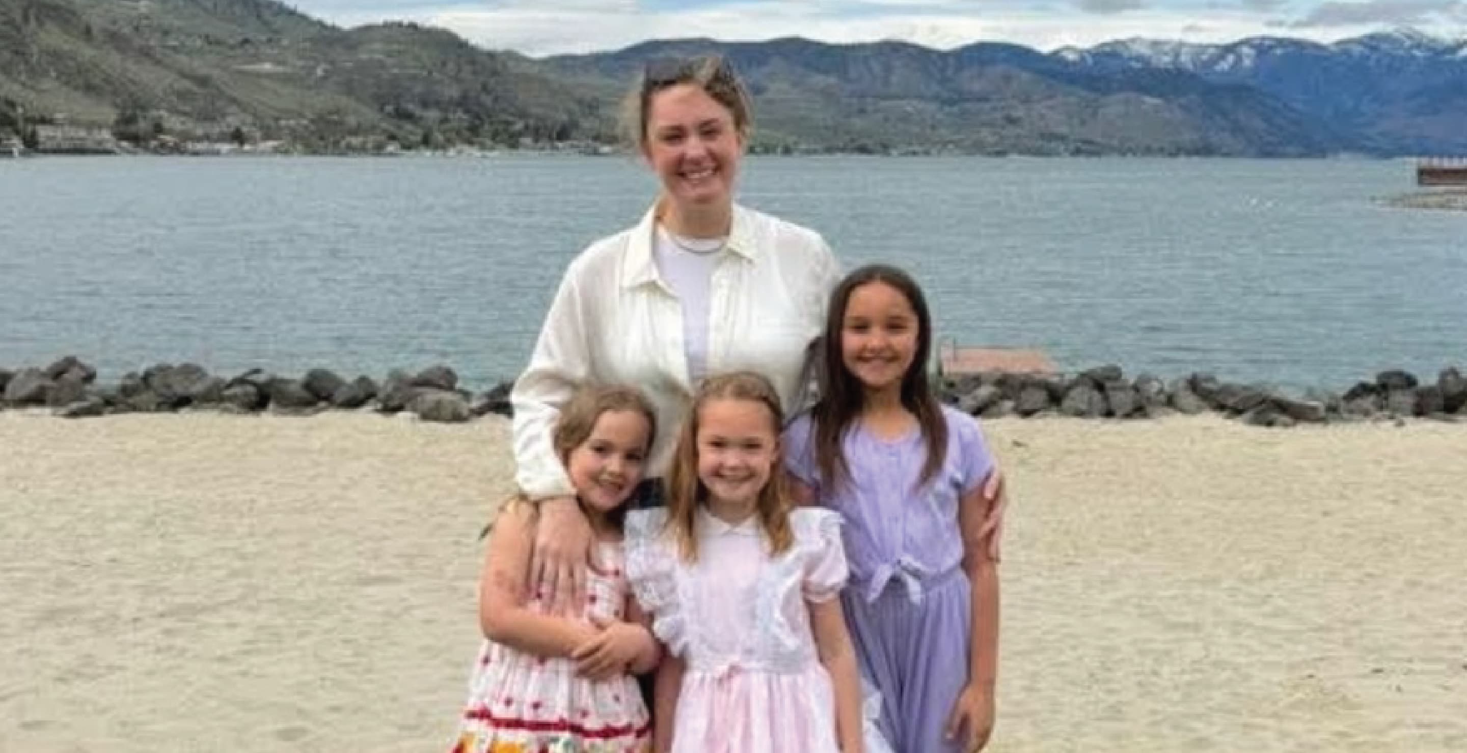 Whitney, Paityn, Evelyn, and Olivia Decker