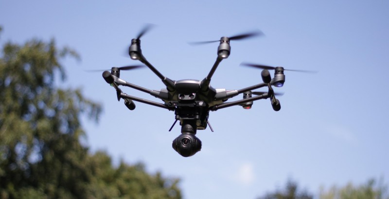 Gunman Lured Out Of Bank By Drink On A Drone