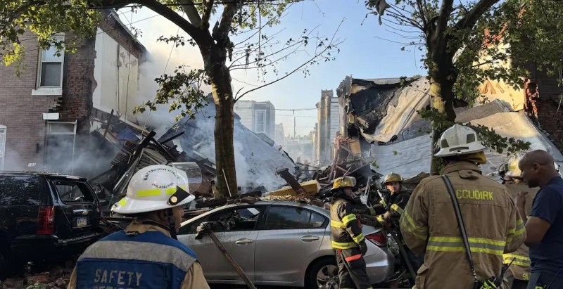 Massive Explosion Levels Several Homes In Philadelphia