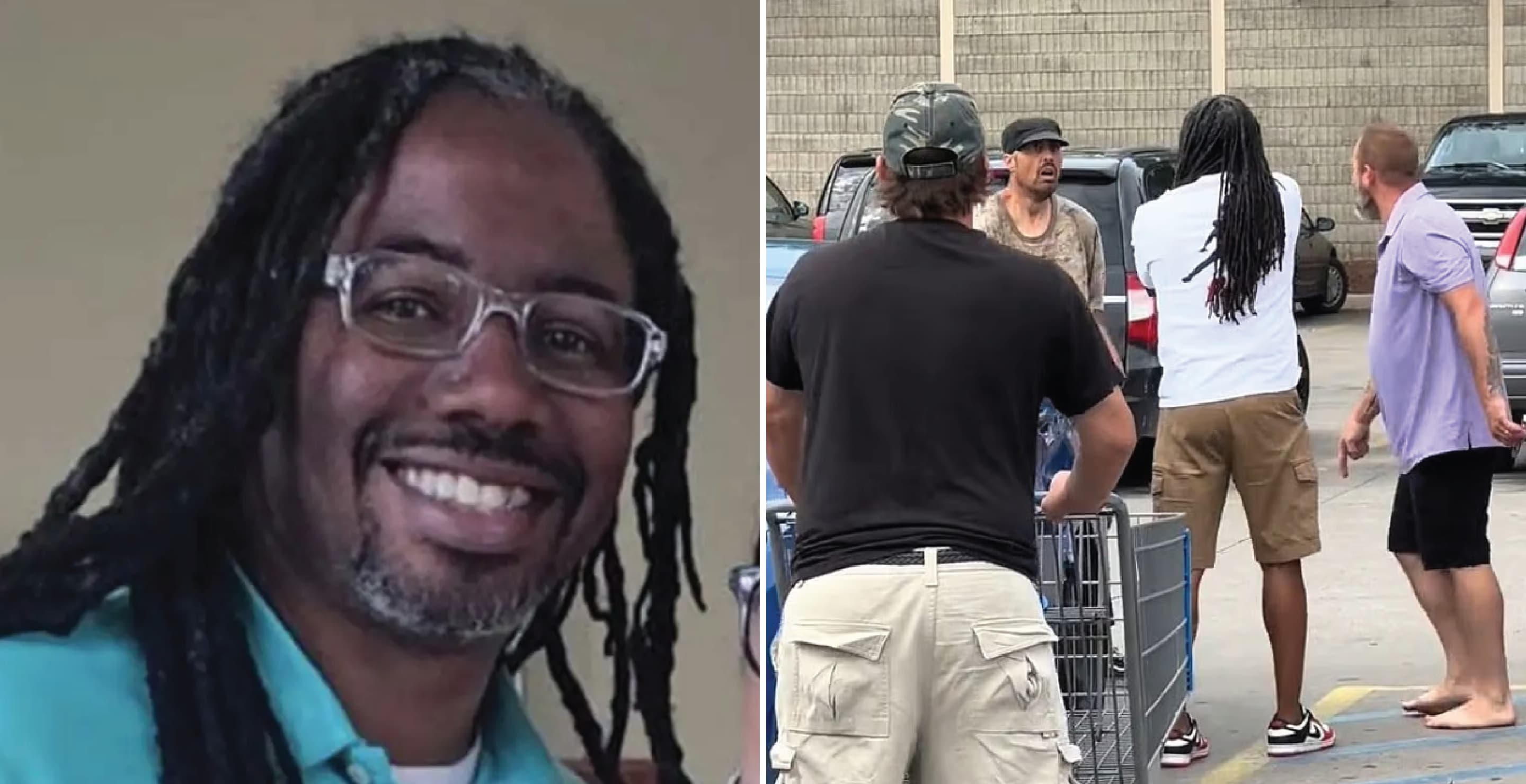 Derrick Perry, Knife Attack Suspect Confronted