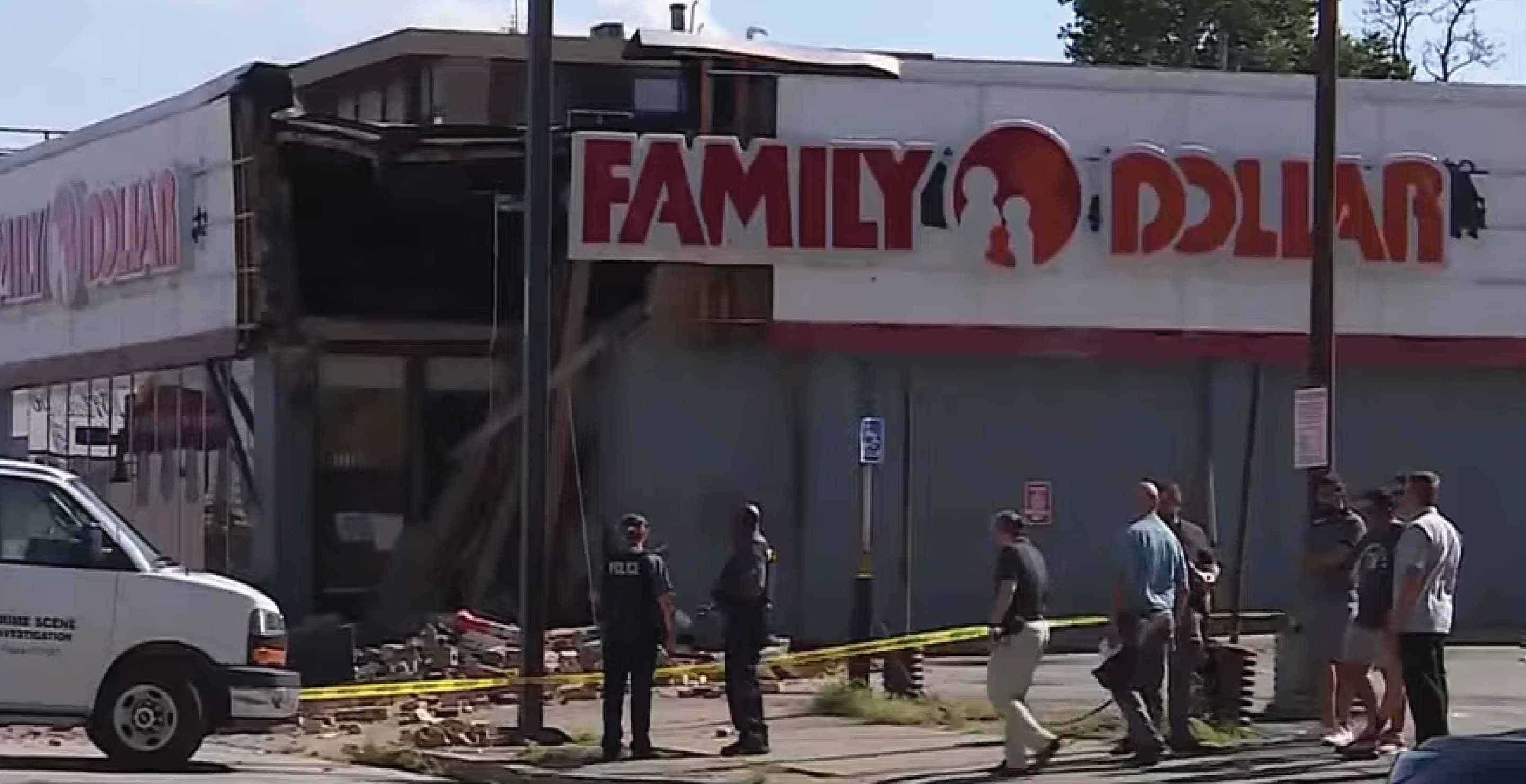 Family Dollar Roof Collapse
