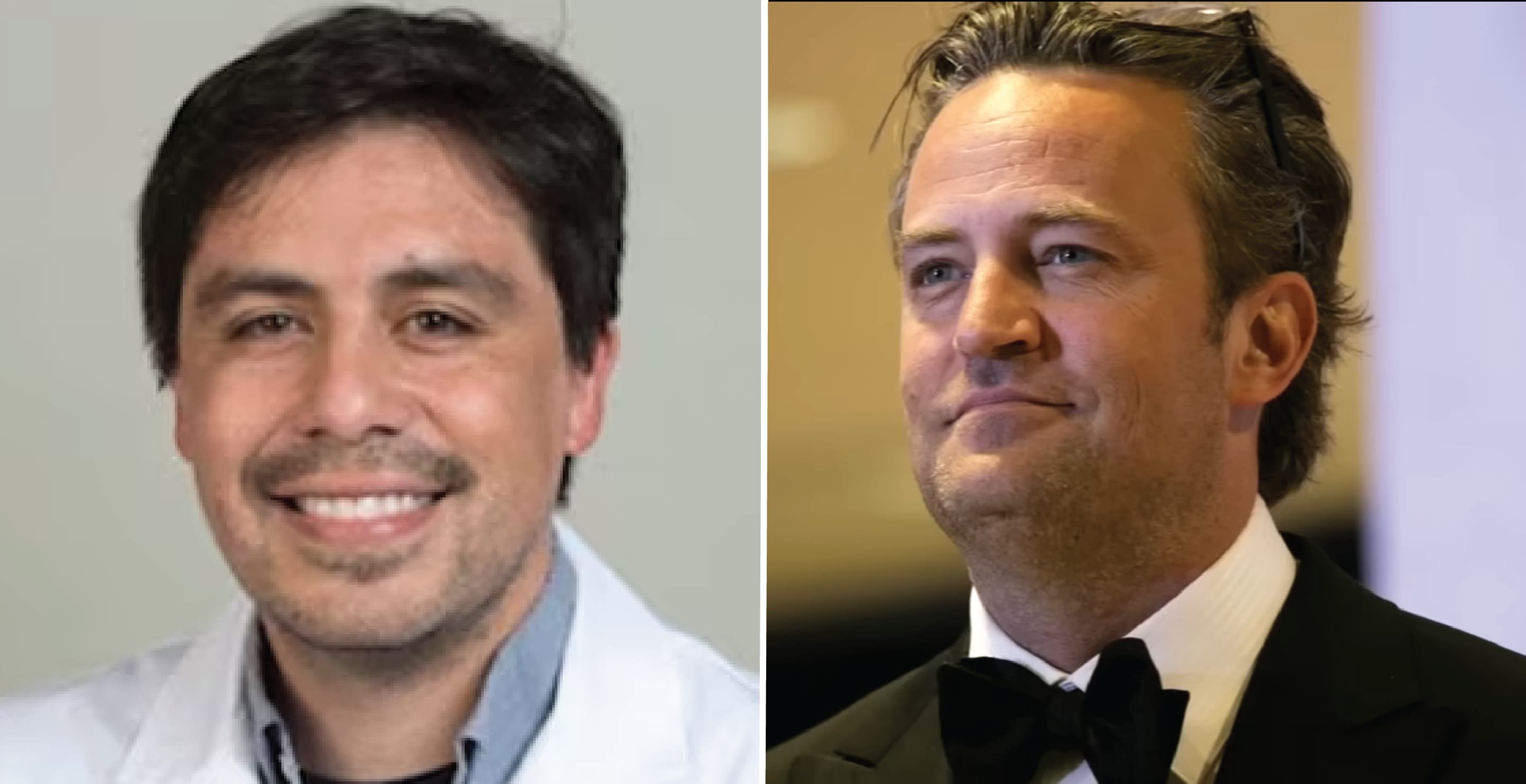 Salvador Plasencia and Matthew Perry