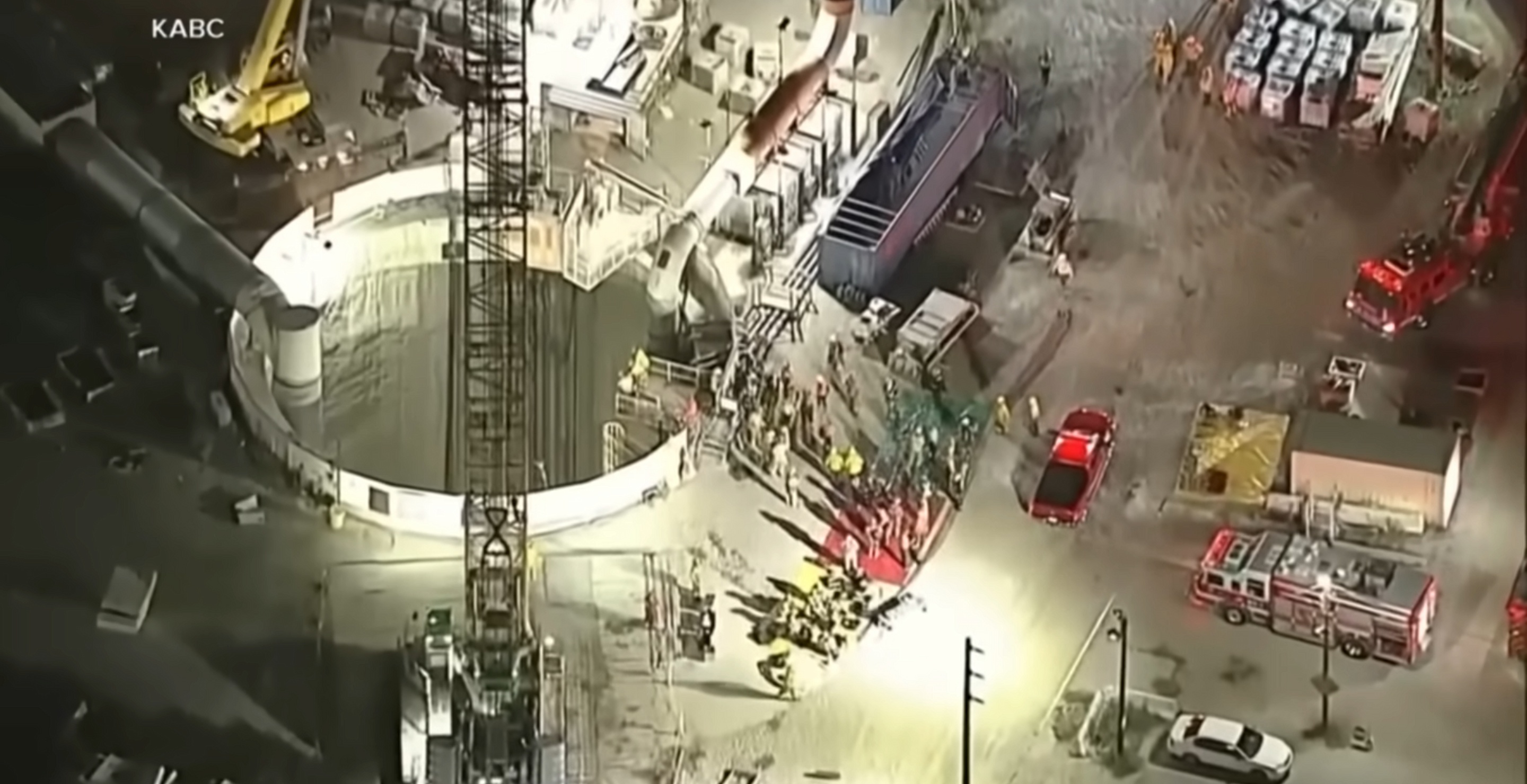Tunnel Collapses In Los Angeles, Trapping 31 People Inside