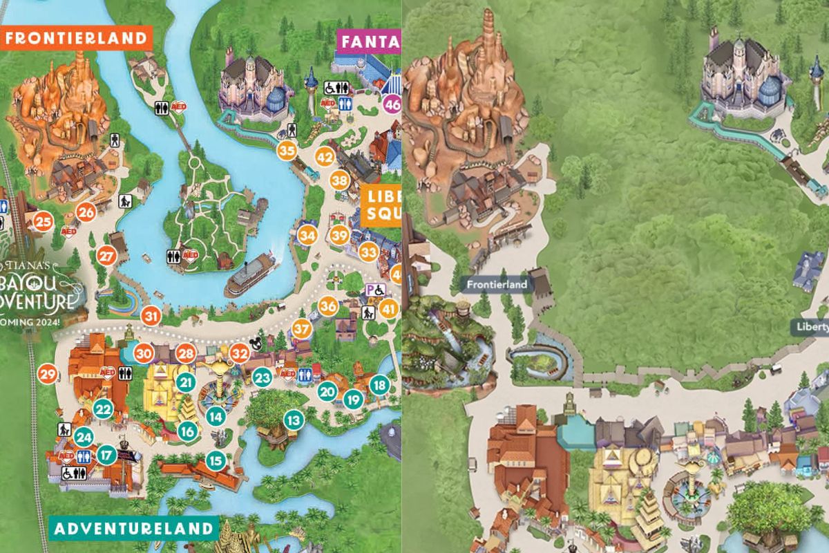 Walt Disney World Updates Magic - Walt Disney World Updates Magic Kingdoms Map After Numerous Attraction Closures1 