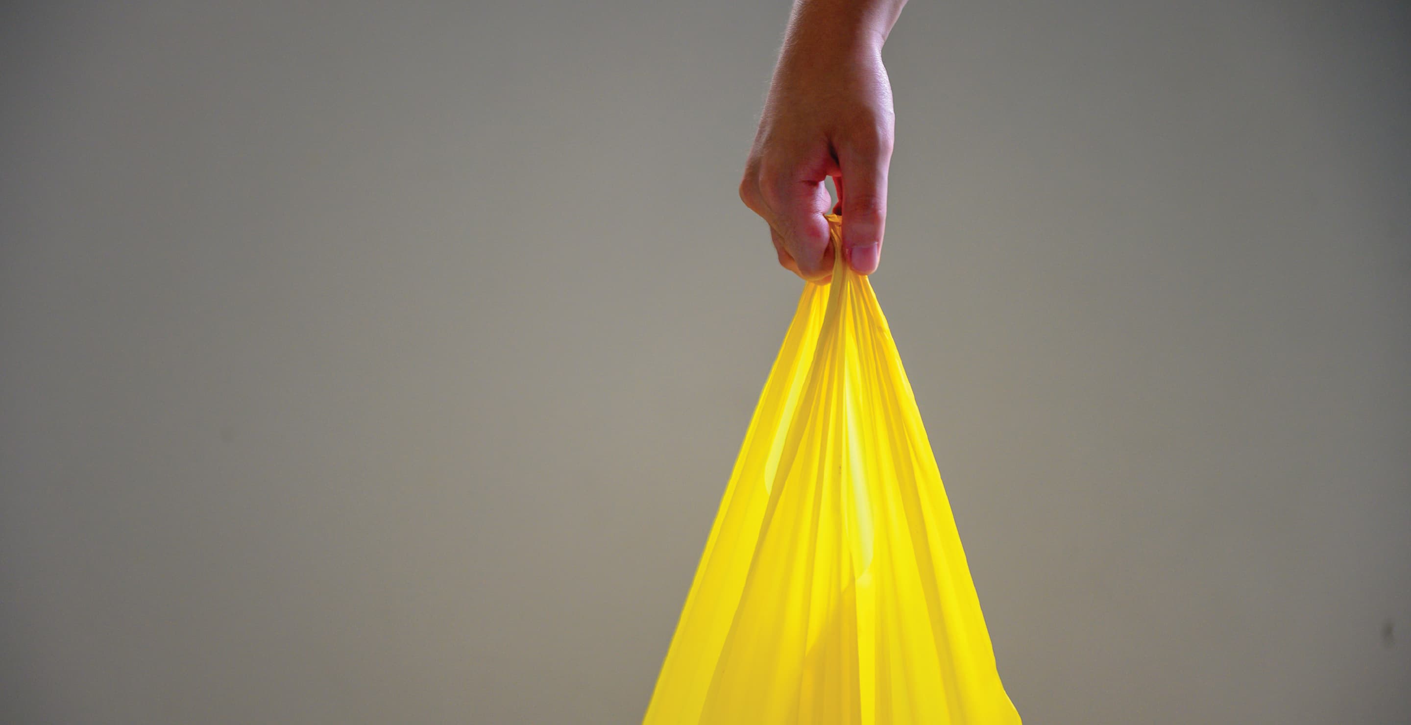 Hand Carrying Plastic Bag