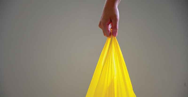 Hand Carrying Plastic Bag