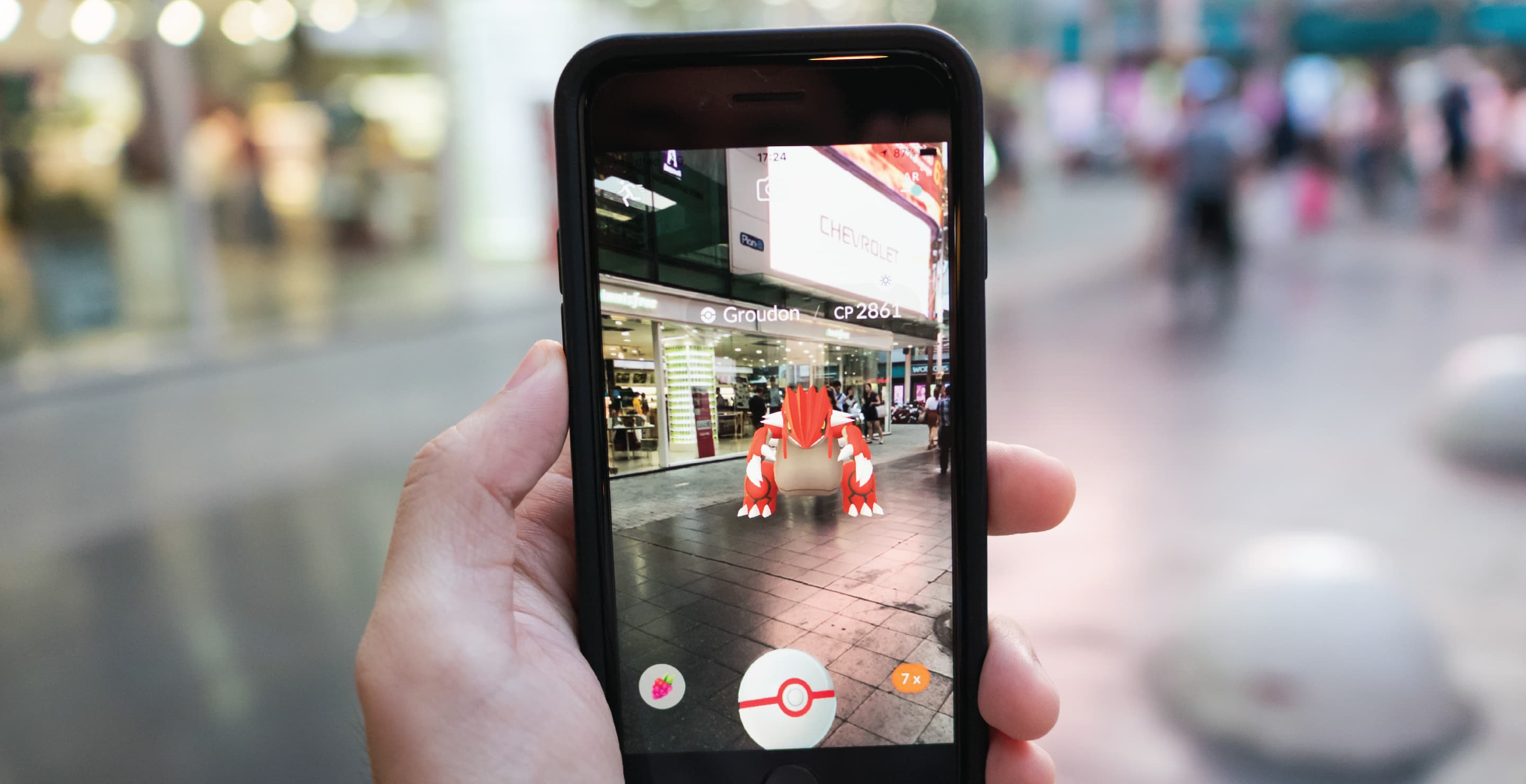 Pokémon Go Cellphone