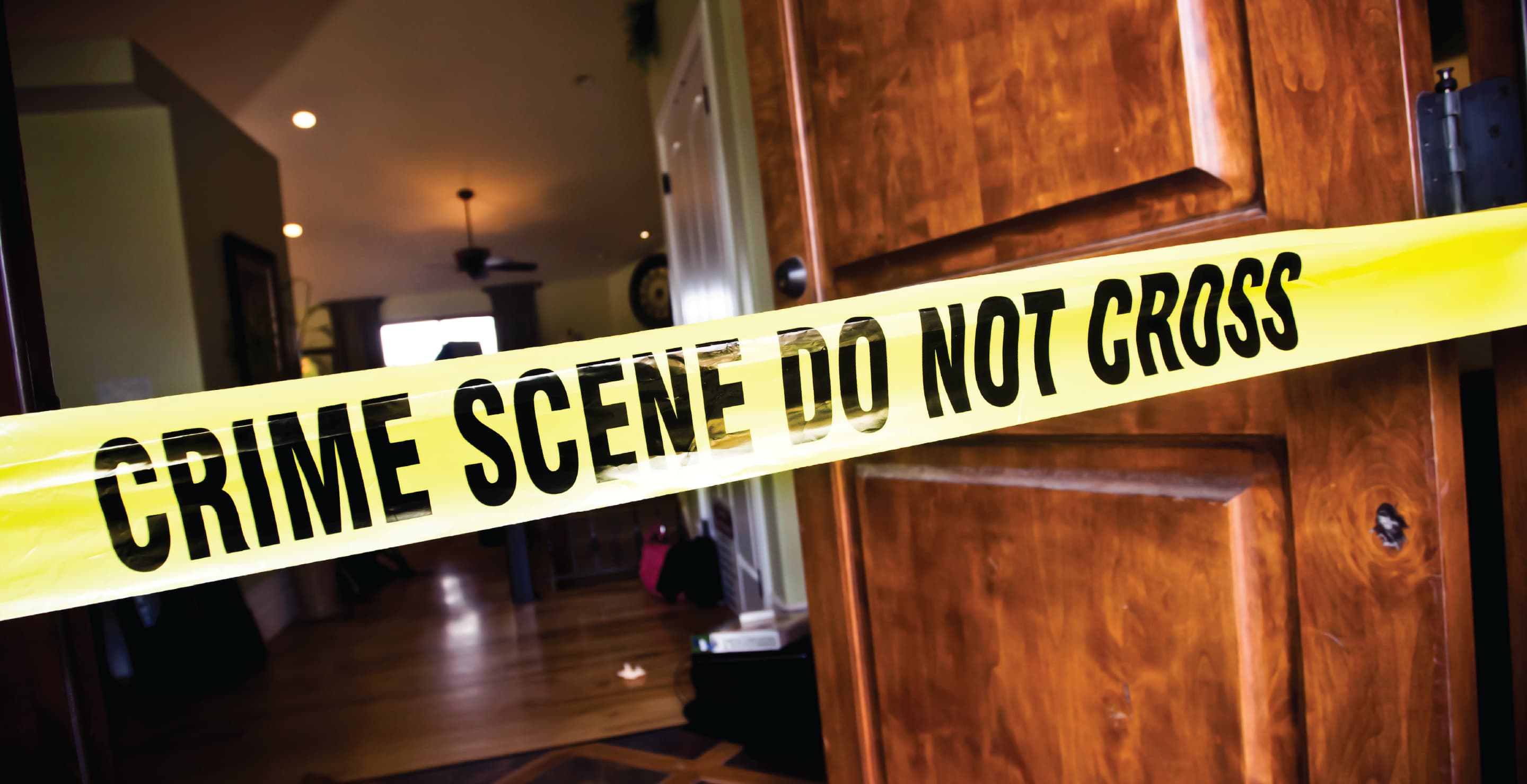 Police Yellow Tape House