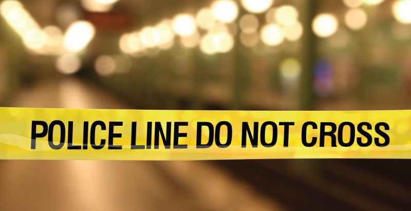 Train Station, Crime Scene, Police Tape