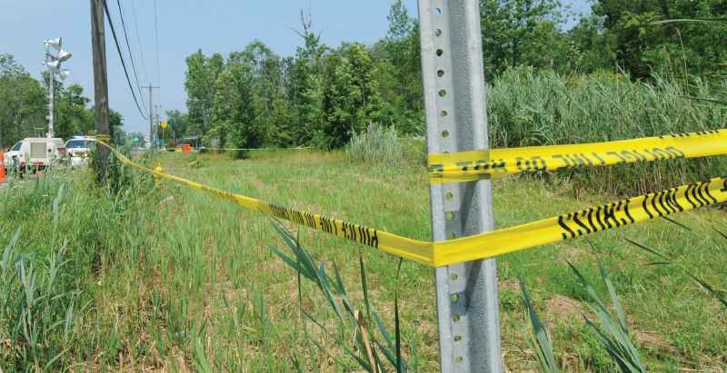 Yellow Police Tape Body Found
