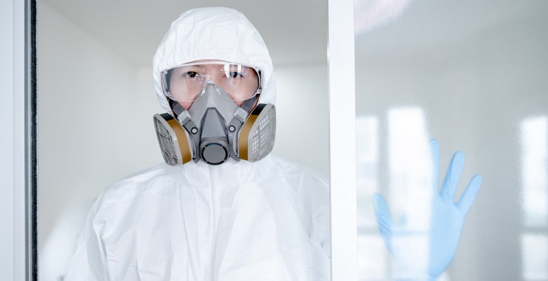 Hazmat Suits Enter Plane After It Makes An Emergency Landing