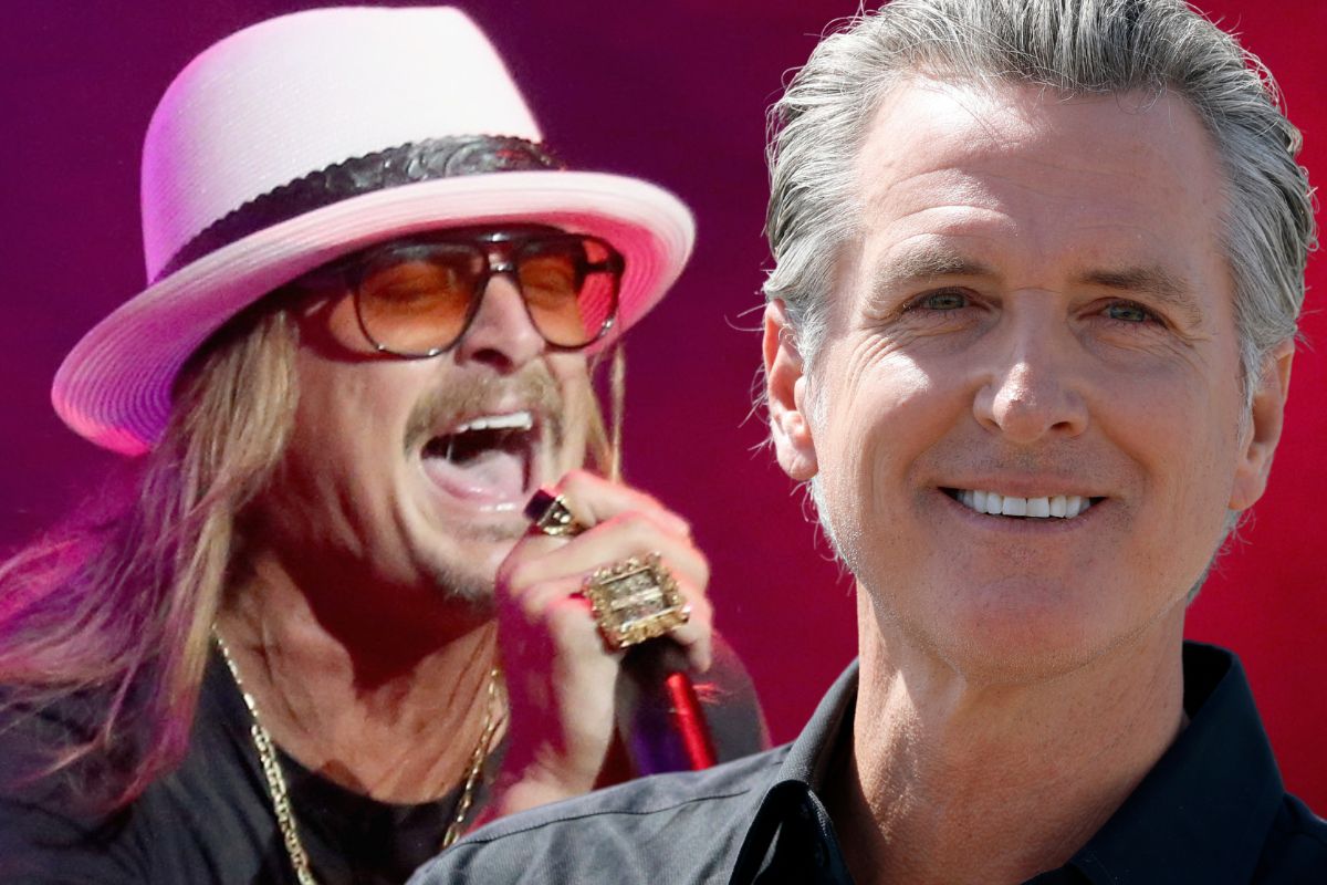 Kid Rock Reacts to the AI Image of Him Supporting California Governor Gavin Newsom