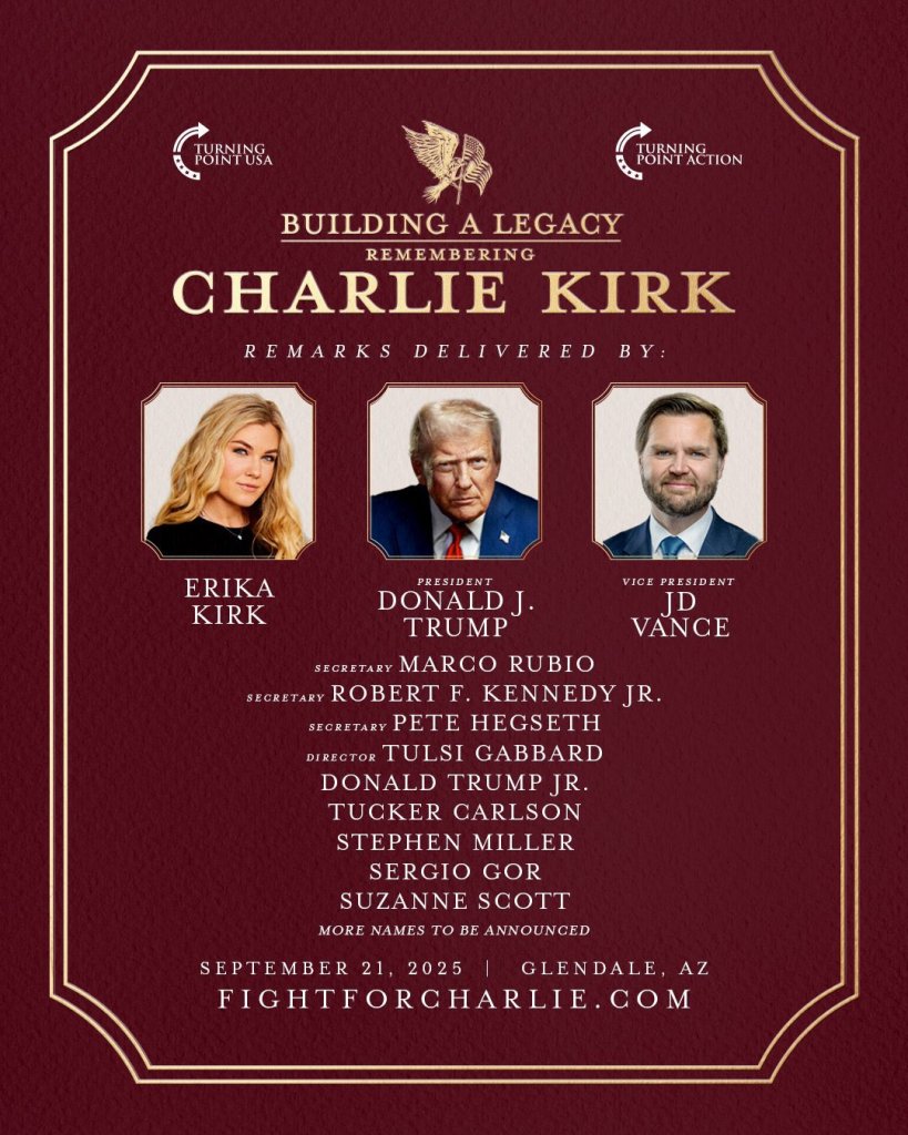 Charlie Kirk Memorial