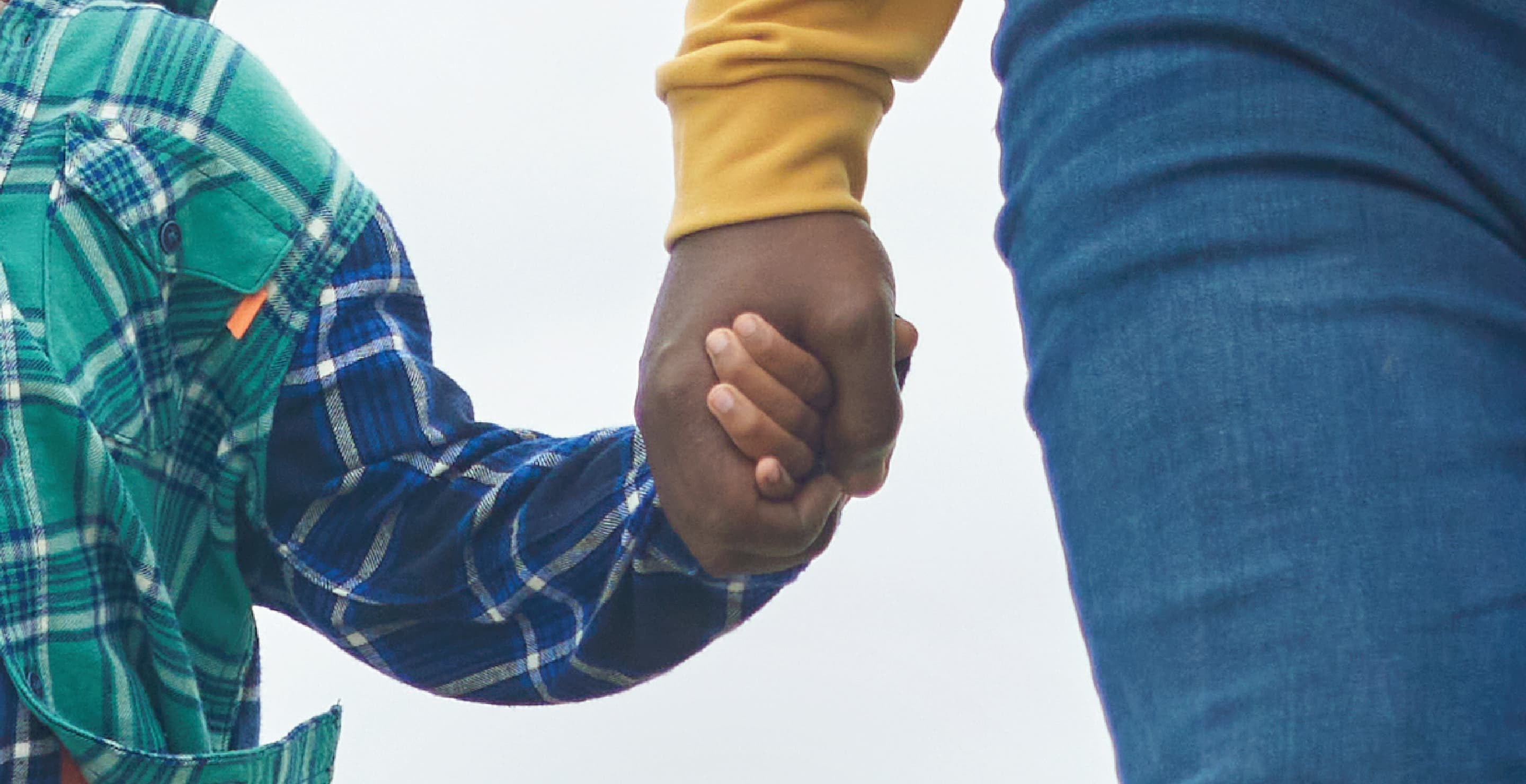 Father And Son Holding Hands