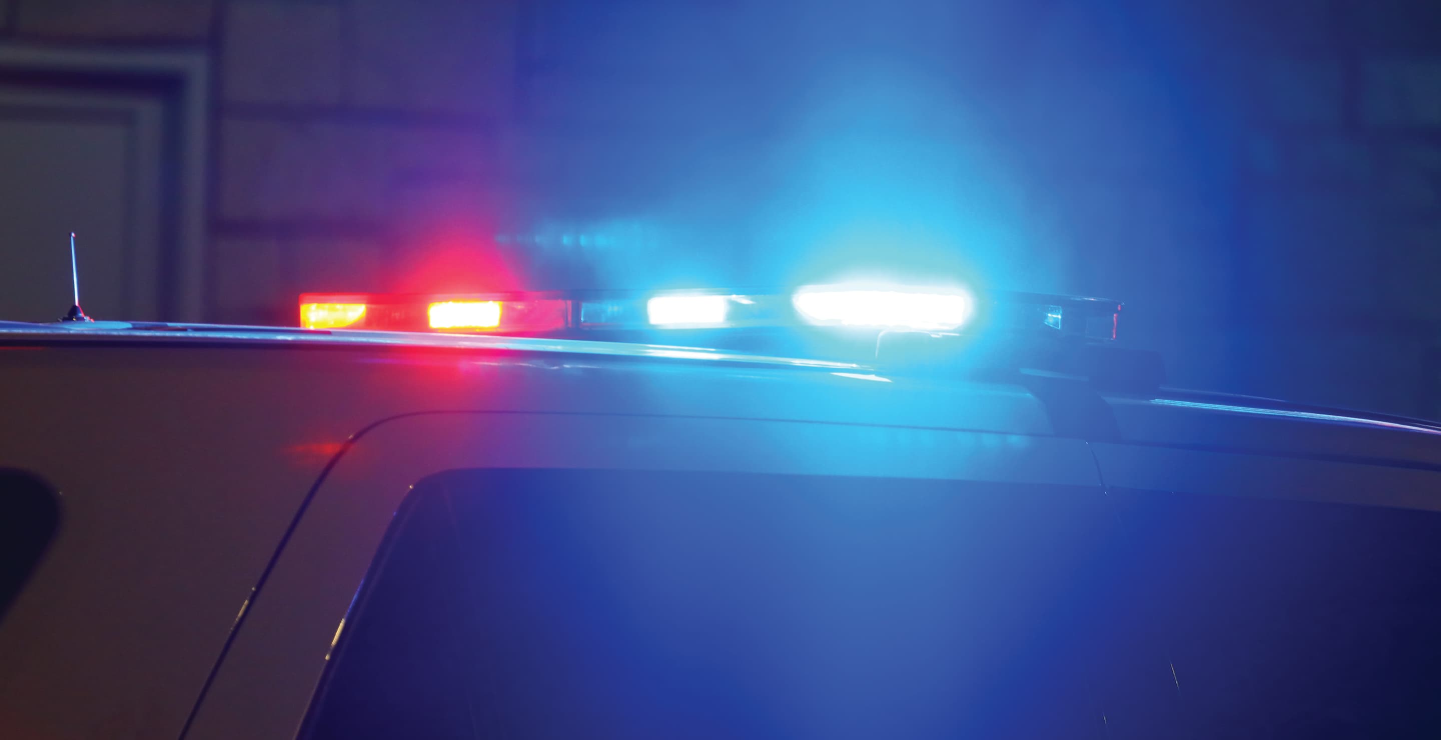 Nighttime Police Traffic Stop