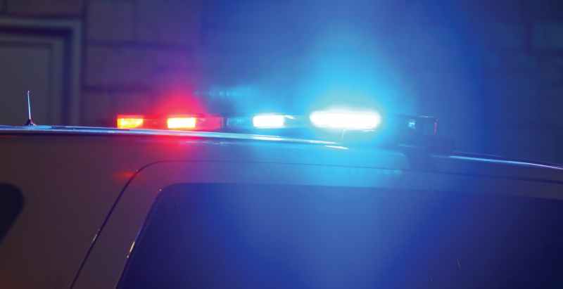 Nighttime Police Traffic Stop