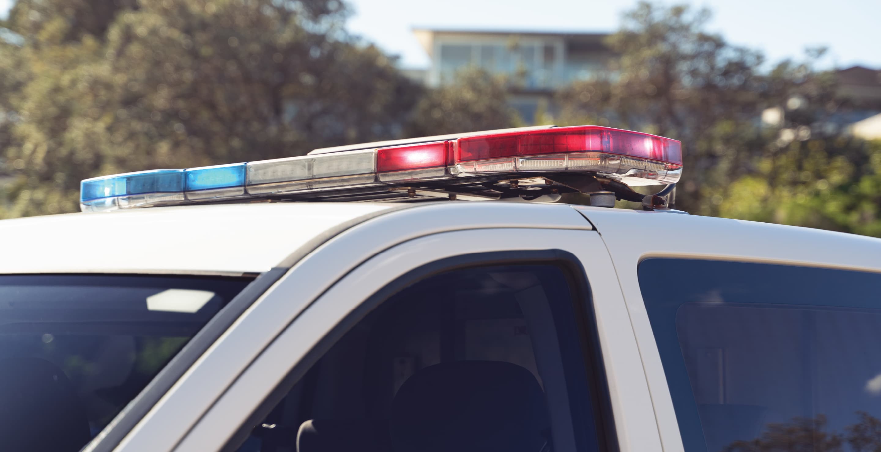 Police Vehicle At Park