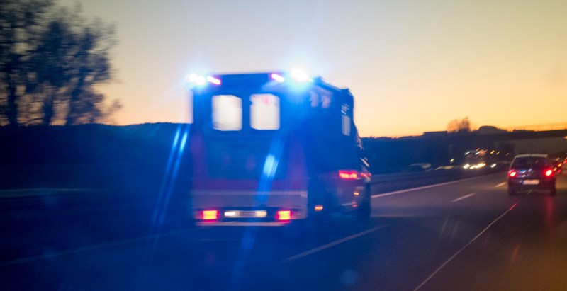 Soaring Truck Tire Hospitalizes Two After Piercing SUV on the Highway