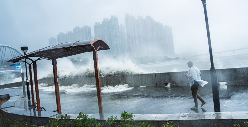 Typhoon Crashes Through Hotel As Death Toll Rises To 17