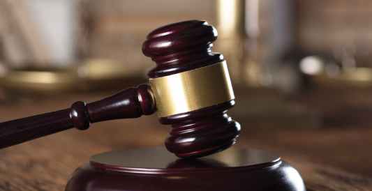 Judge Gavel, Scale, Books