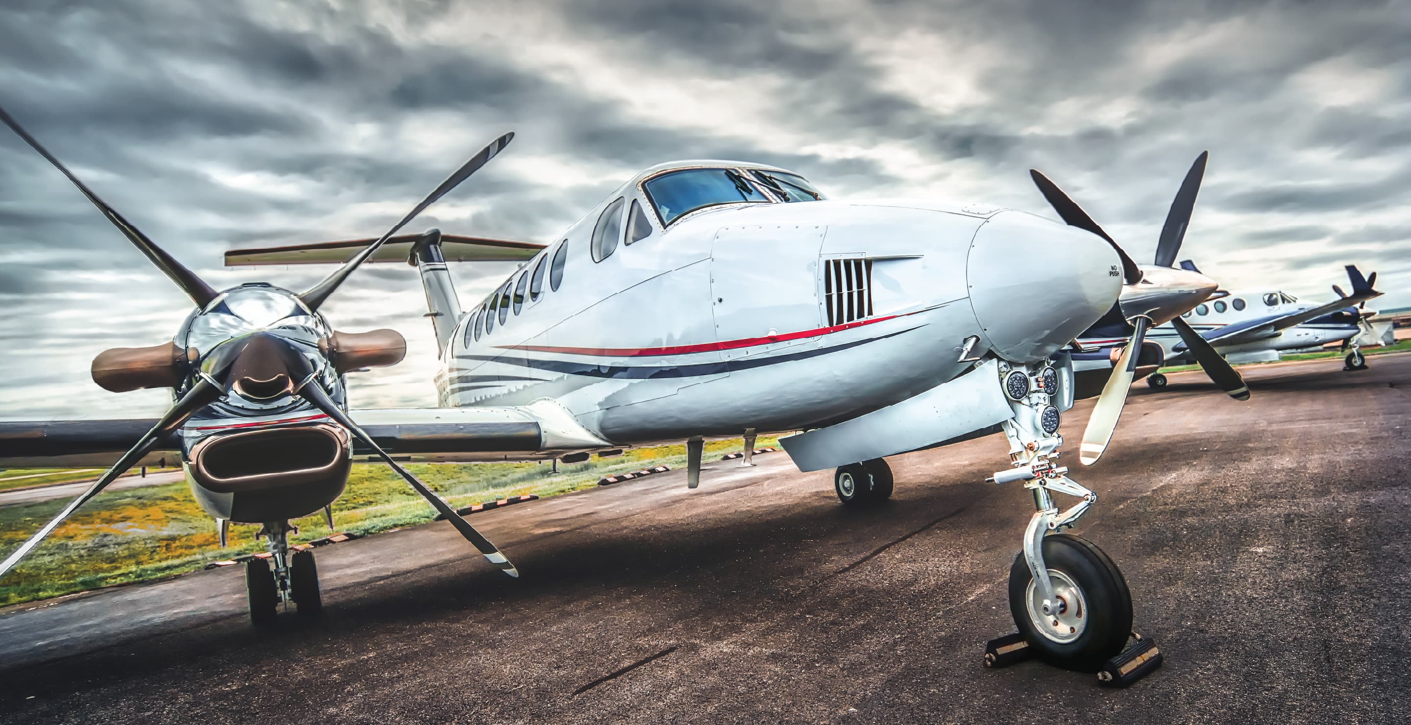 King Air Twin Engine Aircraft