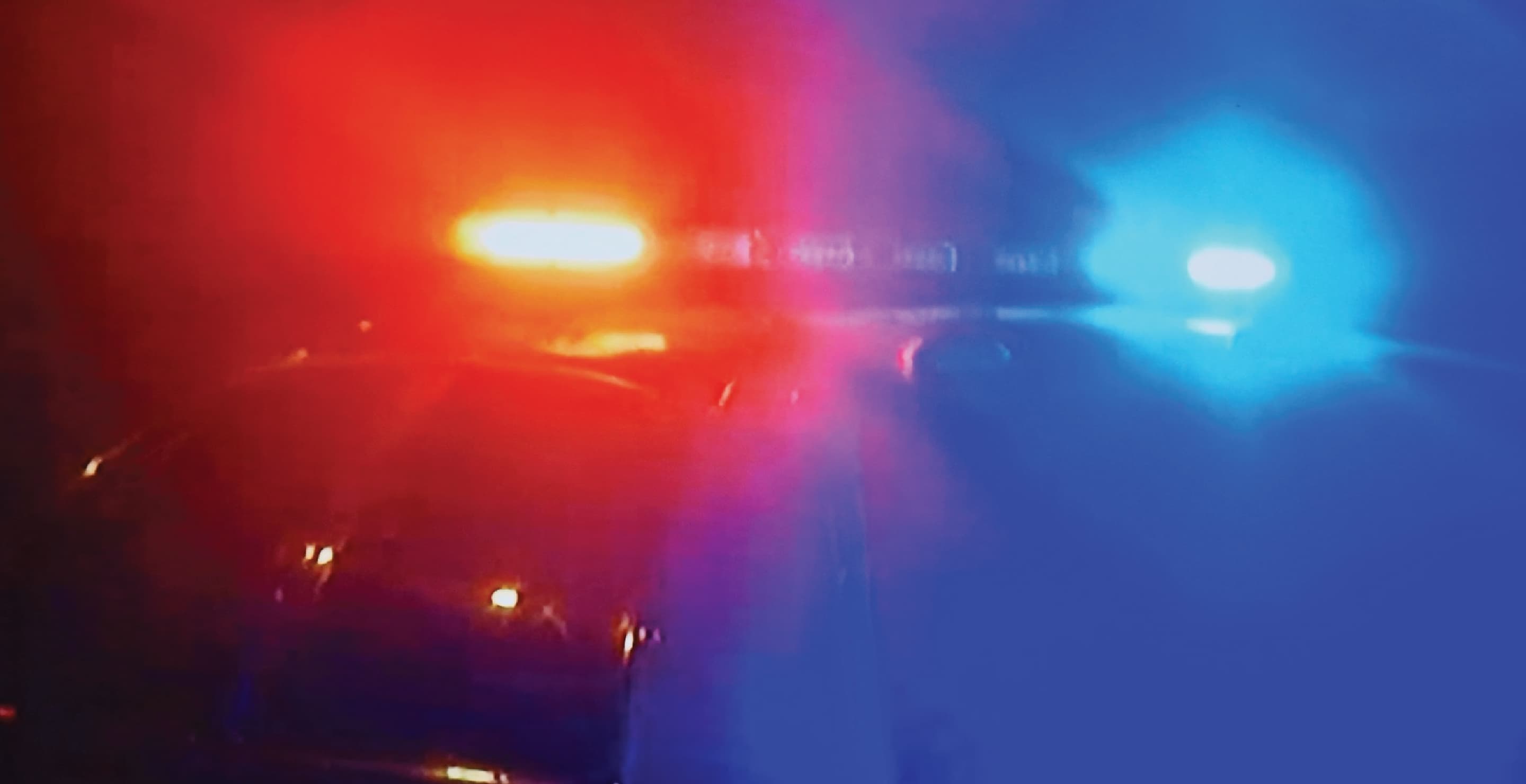 Police Patrol Lights On Roof