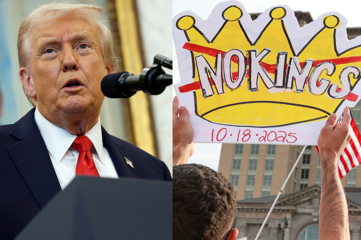 president-trump-posts-ai-video-of-himself-flying-king-trump-jet-over-no-kings-protestors