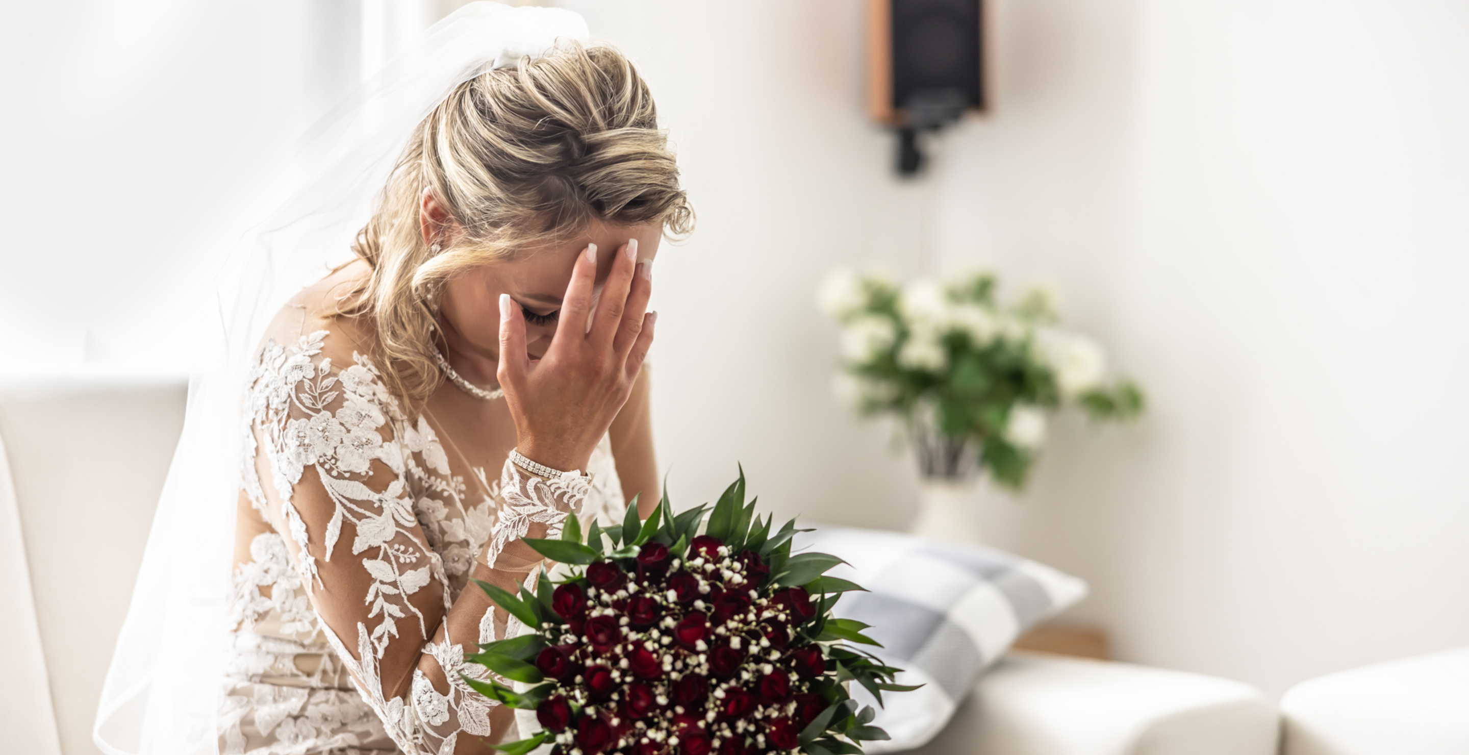 Wedding Coordinator Upstages Bride And Groom By Sliding Down The Stairs
