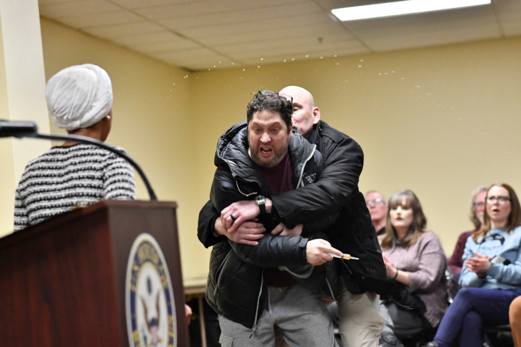 u-s-representative-ilhan-omar-attacked-with-unknown-substance-by-man-during-minneapolis-town-hall1