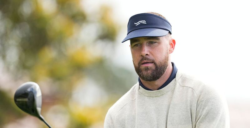 Travis Kelce Hits Woman With Golf Ball During Tournament