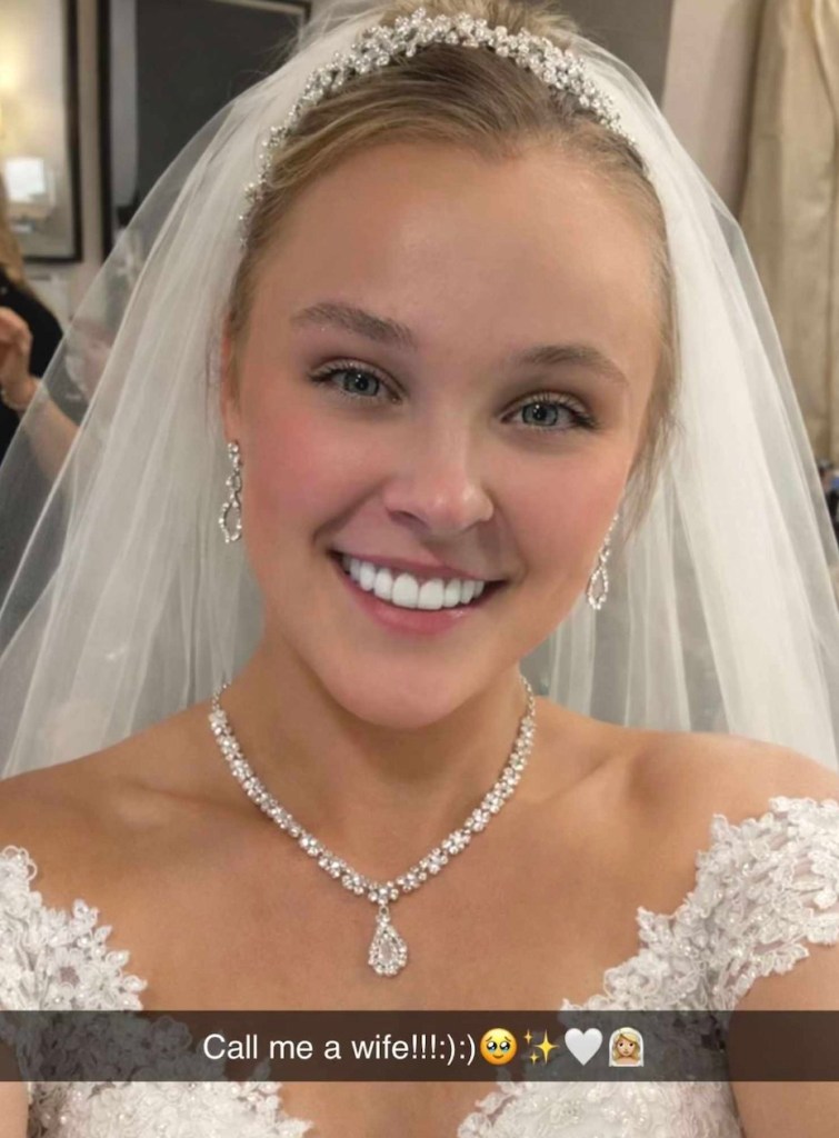 jojo-siwa-shares-wedding-dress-photo-call-me-a-wife-snap