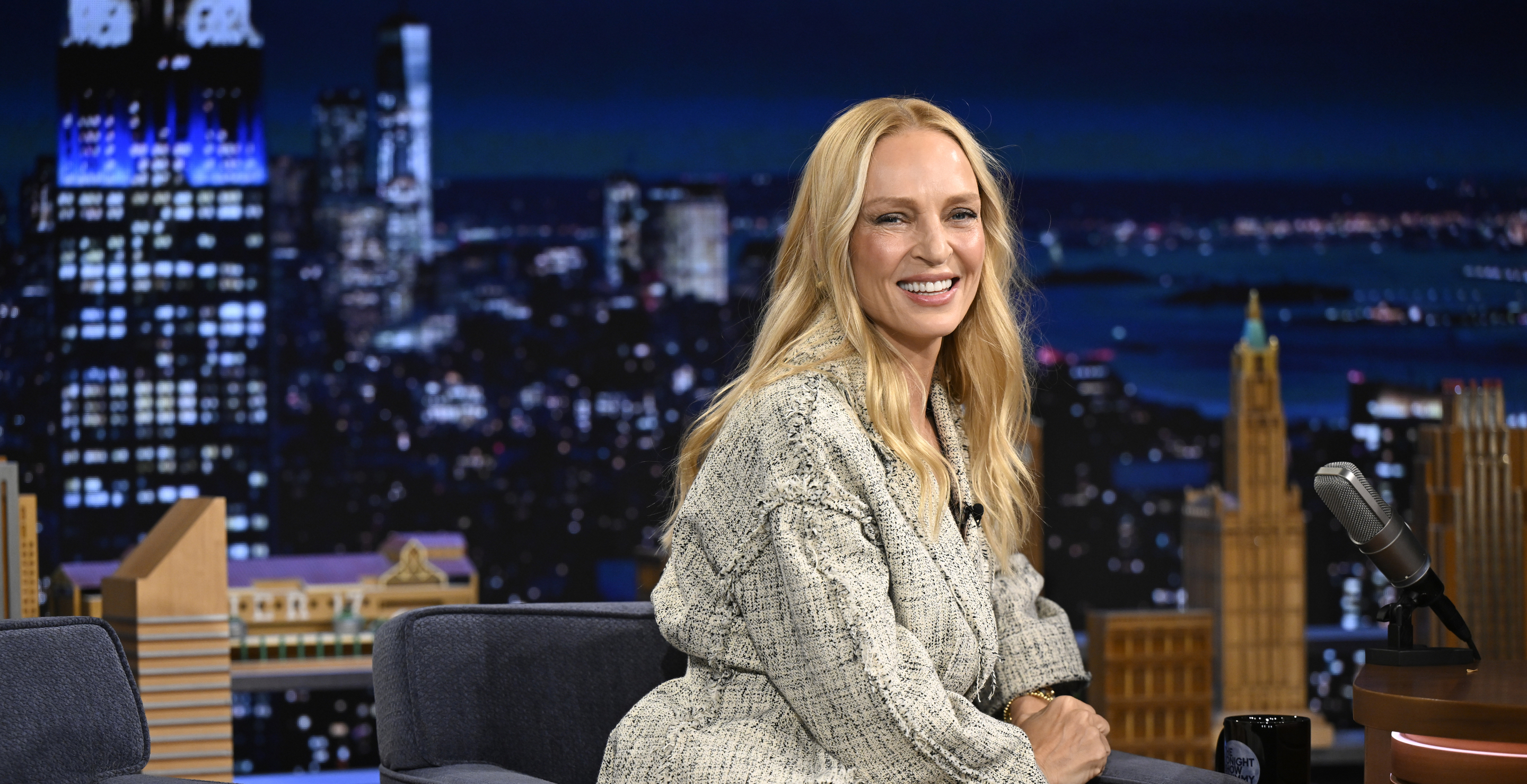 ‘Kill Bill’ Actress Uma Thurman Ironically Claims She Doesn’t “Particularly Like Violence”