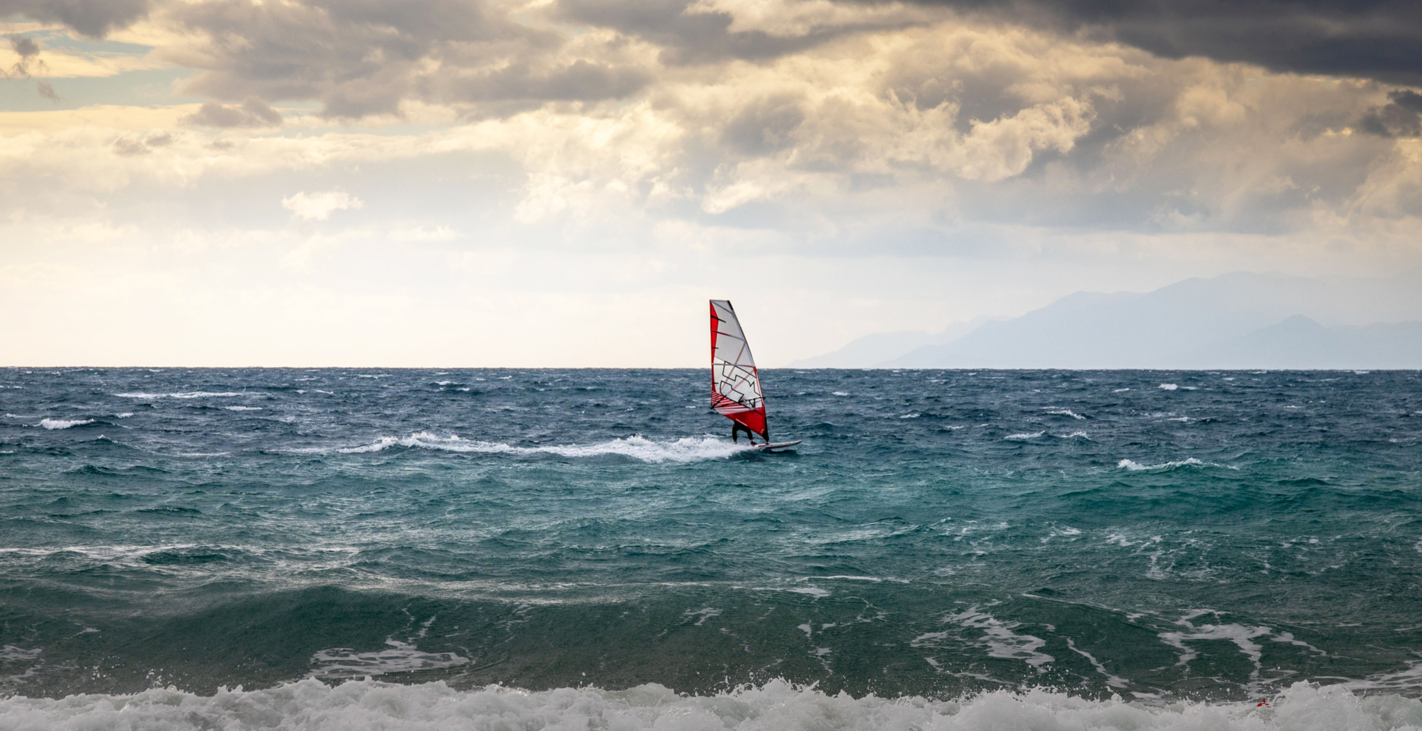 Windsurfer Collides With Whale In Shocking Footage