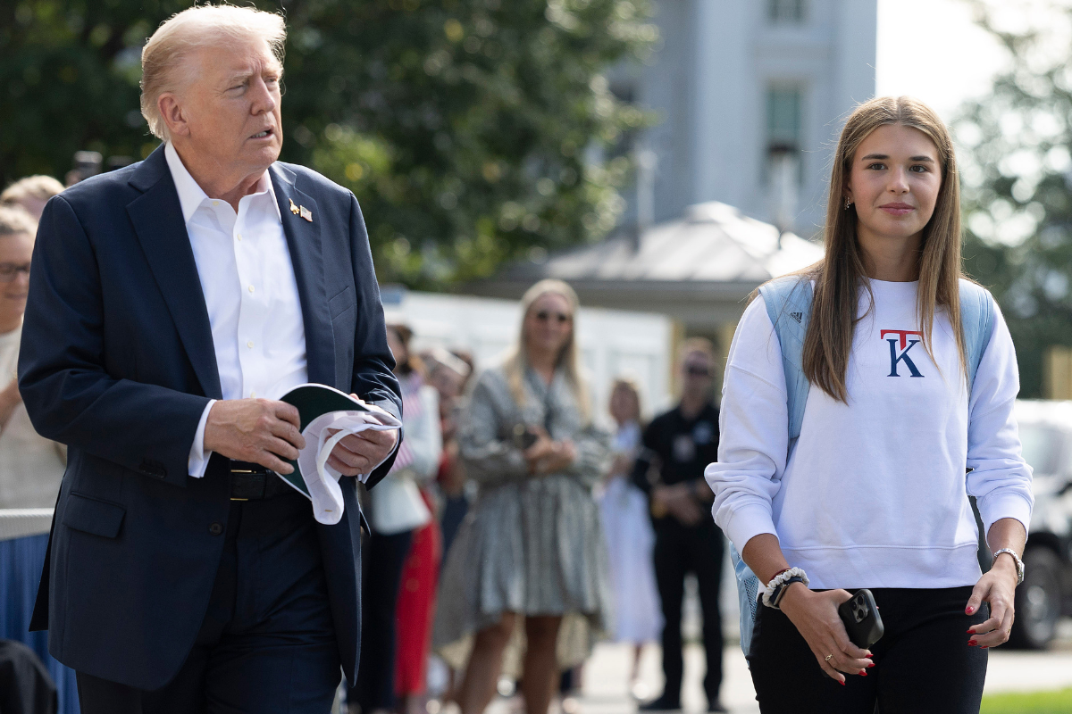 President Trump’s Granddaughter Dragged on Social Media After Posting Video of Herself Shopping at Expensive Store With Secret Service