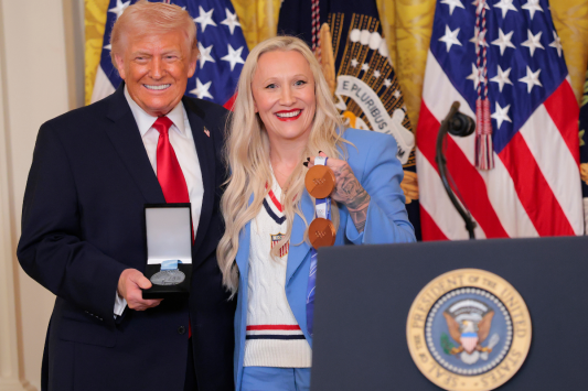 team-usa-athlete-cries-as-she-gives-one-of-her-medals-to-president-trump