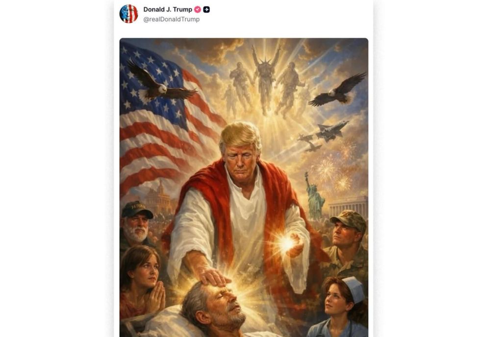 Trump-AI-Jesus