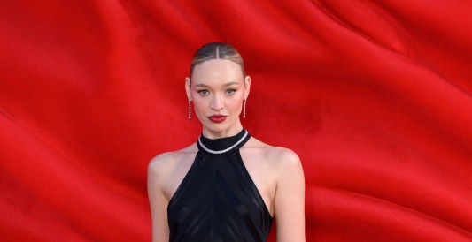 Roxy Horner Wears Wedding Dress Down Shopping Isle After Marrying Comedian Jack Whitehall