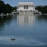 trump-administration-blames-obama-for-why-american-flag-blue-reflecting-pool-is-now-green