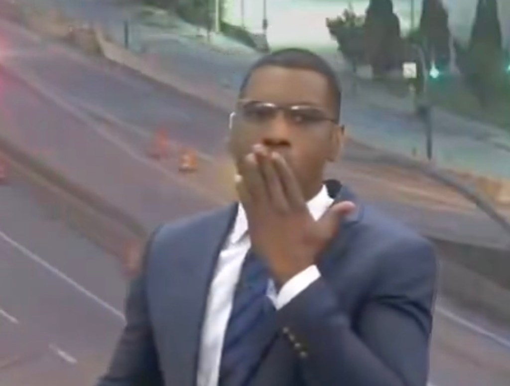 watch-traffic-anchor-goes-viral-after-dropping-a-curse-word-live-on-air-while-witnessing-a-crash-blooper.
